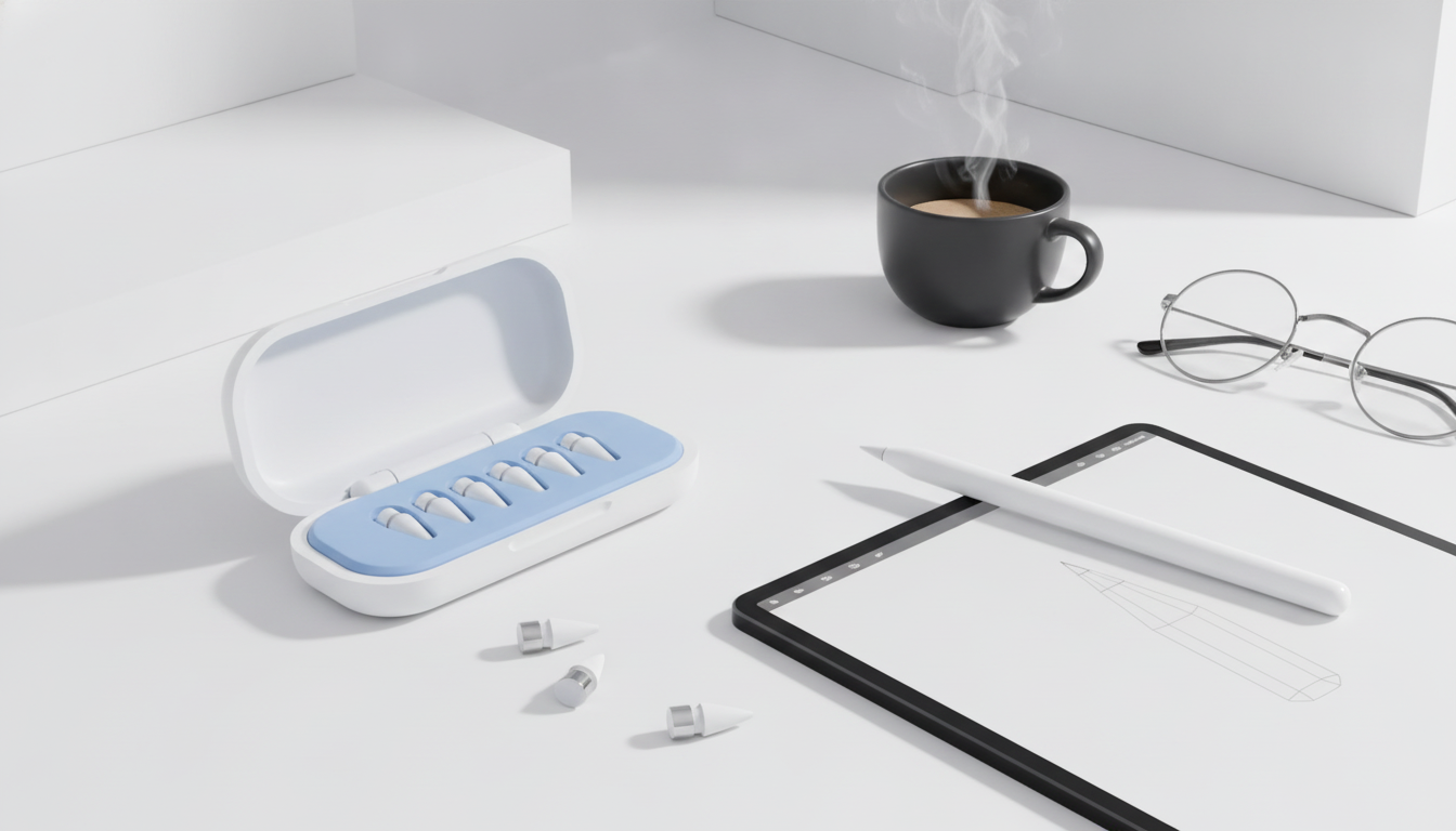 Stop Losing Apple Pencil Tips: Compact Storage Box