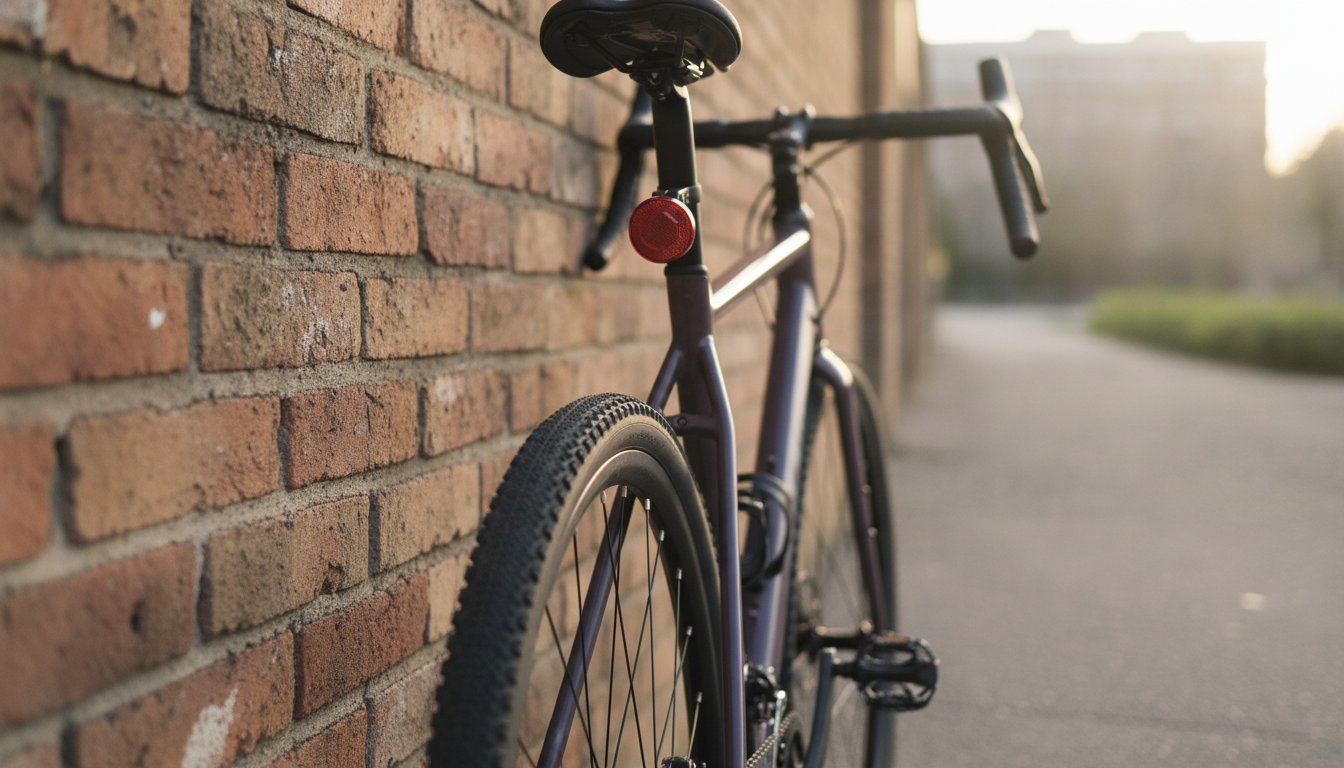 Hidden AirTag Rear Reflector: Discreet Bike Tracking