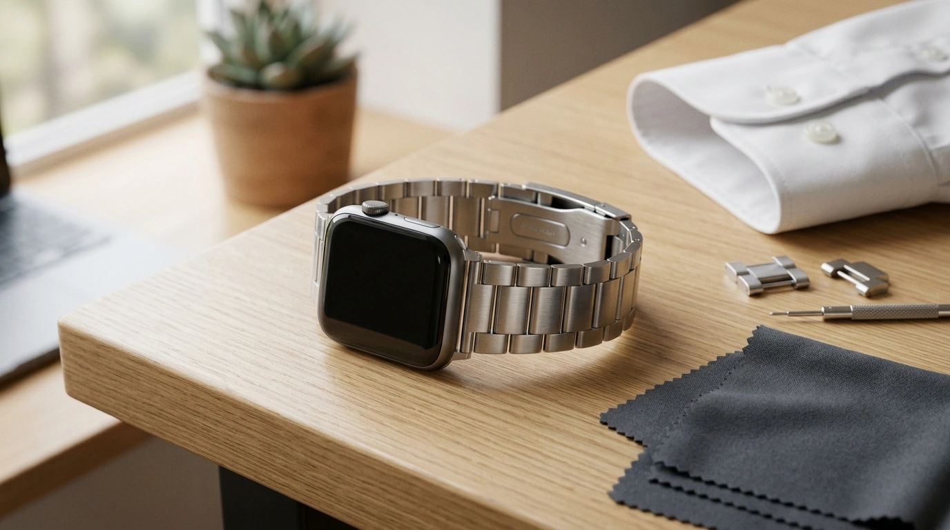 Stainless Steel Apple Watch Band: Fit, Finish & Care